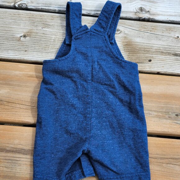 DISNEY BABY Mickey Mouse Embroidered Baby Overalls Size 3 Months CUTE - Picture 3 of 7